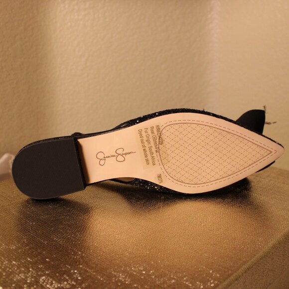 JESSICA SIMPSON Evito Embellished Slingback Flats - Picture 5 of 9